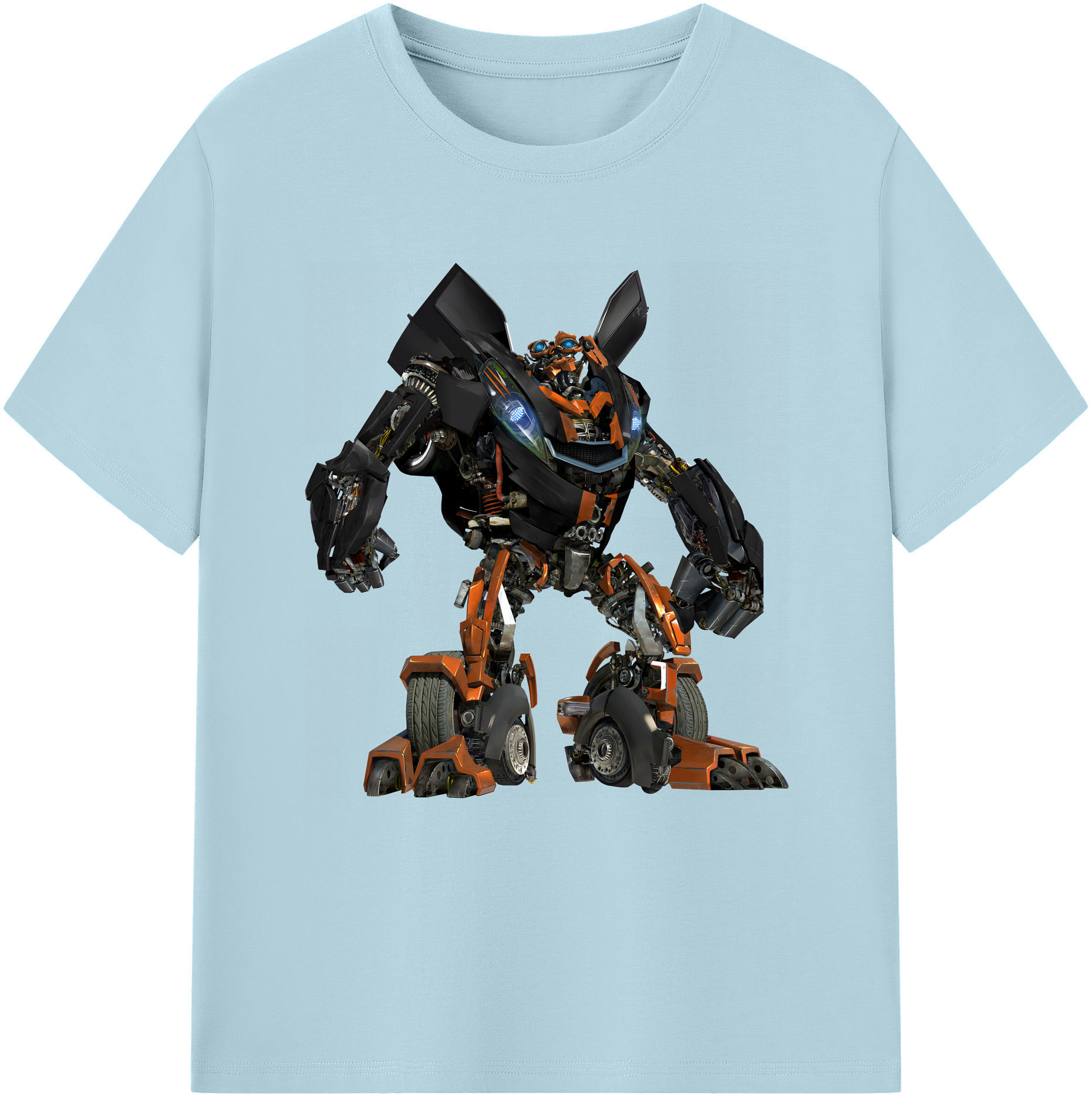 （画像用） Transformers トランスフォーマー 綿100％半袖Tシャツ（フロントプリント）